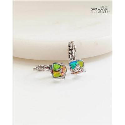 Серьги с кристаллами Swarovski