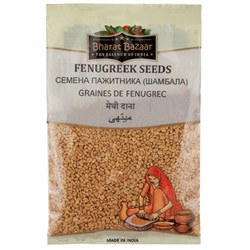 Пажитник (шамбала) семена Fenugreek Seeds Bharat Bazaar 100 гр.