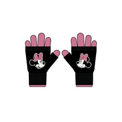 Комплект трикотажный для девочек: митенки, перчатки