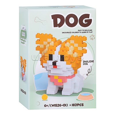 Конструктор "Собака" (183 дет.) в коробке