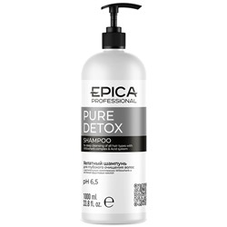 EPICA Шампунь хелатный для глубокого очищения волос Pure Detox 1000 мл