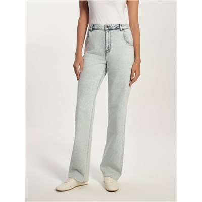 CONTE CON-786 Джинсы straight ULTRA LONG с необработанным краем