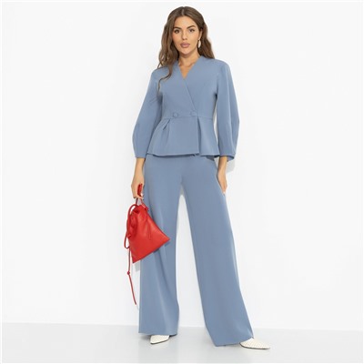 Брючный костюм дизайнерский, Уверенный ход (2 в 1)