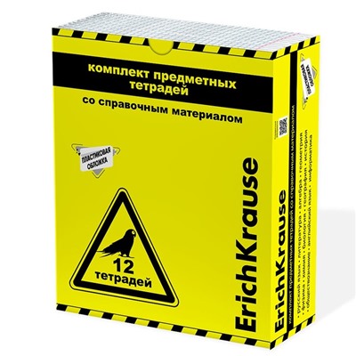 Комплект предметных тетрадей 48 листов, 12 штук, ErichKrause Be Informed