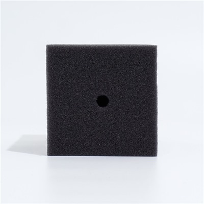 Губка прямоугольная для фильтра турбо № 14, 11×11×20 см, серая