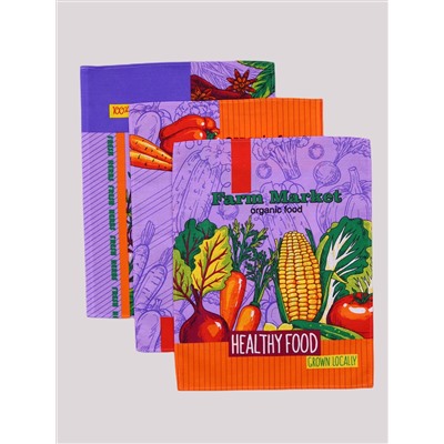 Текстильное изделие ЗДОРОВАЯ ПИЩА (48х58) сиреневый