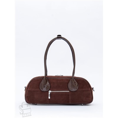 Сумка женская кожаная 91161MSS coffee Velina Fabbiano-Safenta