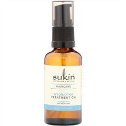 Sukin, Hydrating Treatment Oil, Haircare, 1.69 fl oz (50 ml)