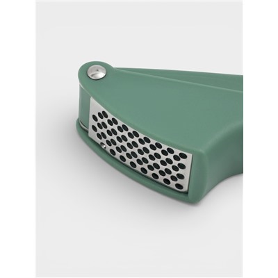 Пресс для чеснока Доляна «Уточка», 16 см, зелёный