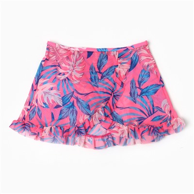 Купальник раздельный для девочек, цвет розовый, рост 110-116 см