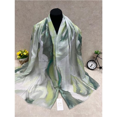 Легкий платок на голову и шею, мультицвет