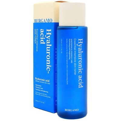 Bergamo Тонер для лица с гиалуроновой кислотой Hyaluronic Acid Essential Toner