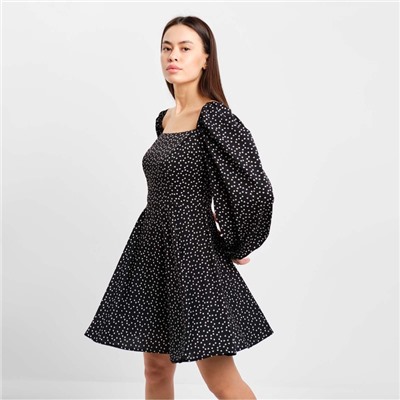 Платье мини женское MIST, размер 44, чёрное