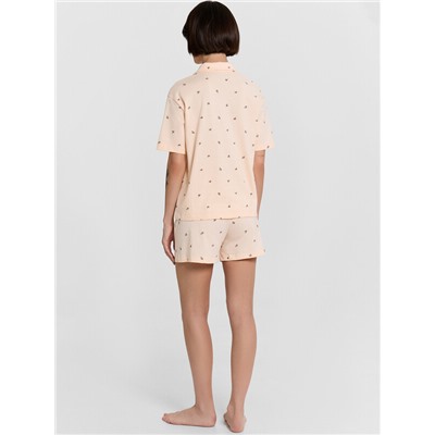 КОМПЛЕКТ ЖЕНСКИЙ (РУБАШКА, ШОРТЫ) 592553