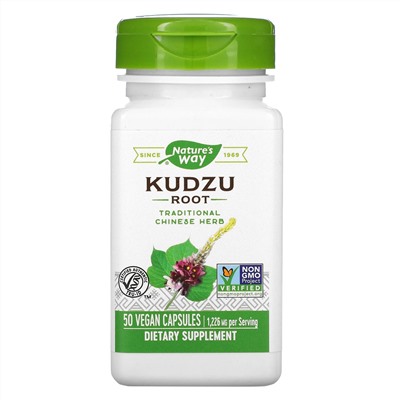 Nature's Way, корень кудзу, 1226 мг, 50 растительных капсул
