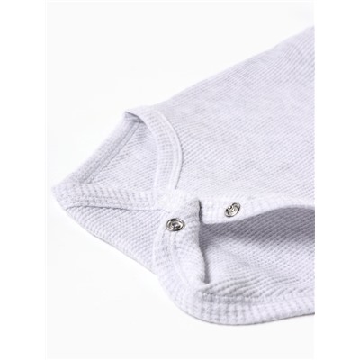 Боди Крошка Я Melange, рост 86-92, серое