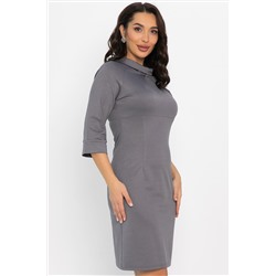 Платье трикотажное Эмми (серое) П14598-10М