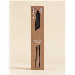 Нож кухонный хлебный SL Home «Калабрия», нержавеющая сталь, 20.5 см, бежевый