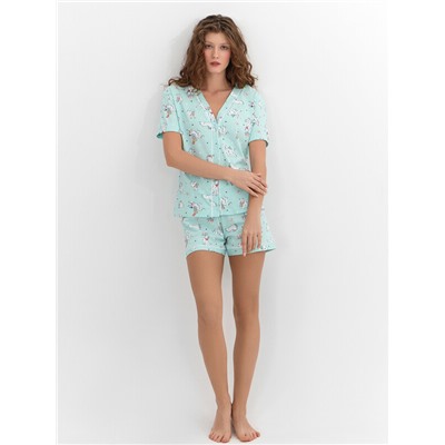 КОСТЮМ ЖЕНСКИЙ (ЖАКЕТ, ШОРТЫ) 592348