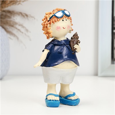 Фигурка TAKE IT EASY «Девочка с ракушкой», 8×7×15 см