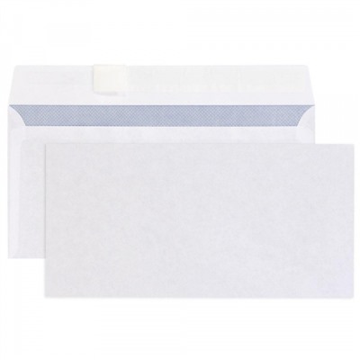 Конверт 110х220 мм евростандарт отрывная лента/чистый (отгрузка кратно 100) Е65 EPE65S00CL/100 inФОРМАТ