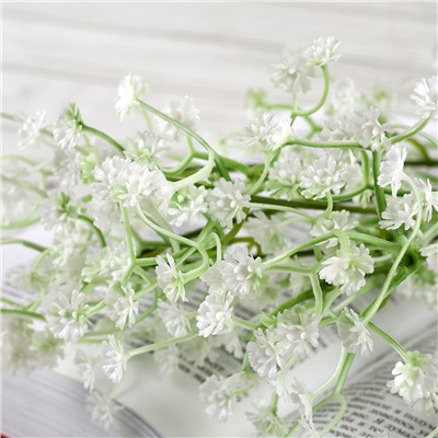 Цветок искусственный Букет полевых цветов 36 см 7 веток / NT594 /уп 2/200/1200/