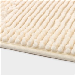 Коврик для дома Доляна «Букли», 40×60 см, цвет бежевый