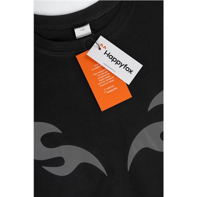 Детская футболка оверсайз Happyfox