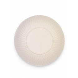 Кашпо для цветов «Жемчужина», 4 л, d=29 см, h=19.5 см, пластик, со вставкой, бежевое