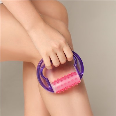 Массажёр универсальный, 11.5×10×3 см, цвет МИКС