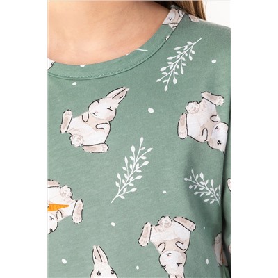 Хлопковое платье для девочки Happyfox