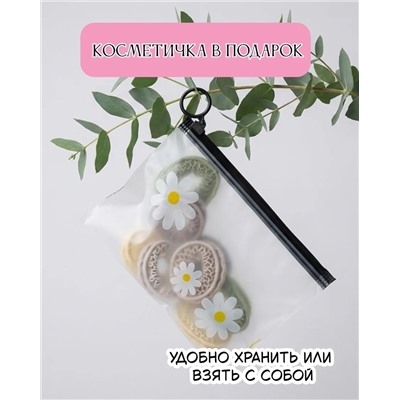 Набор резинок для волос в косметичке