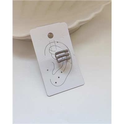 Серьги - кафф