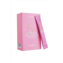 Masil Шампунь для волос защита цвета с пробиотиками / 5 Probiotics Color Radiance Shampoo, 20 шт. х 8 мл KRISTALLER, 1108467