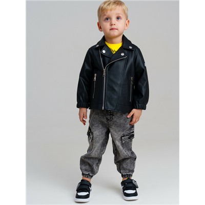 Куртка детская кожаная для мальчиков