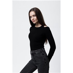 00008 лонгслив (Черный)