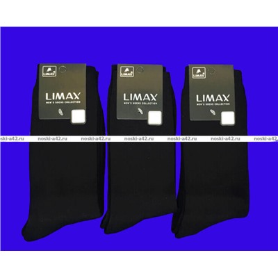 6 ПАР - LIMAX носки мужские внутри махра