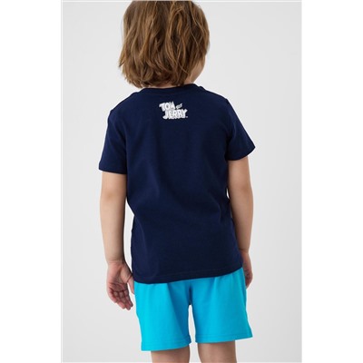 Комплект трикотажный для мальчиков: фуфайка (футболка), шорты PLAYTODAY, 1240112