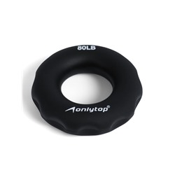 Эспандер кистевой ONLYTOP, массажный, 40 кг, цвет чёрный