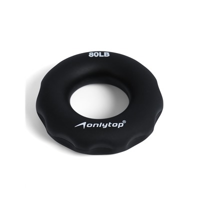 Эспандер кистевой ONLYTOP, массажный, 40 кг, цвет чёрный