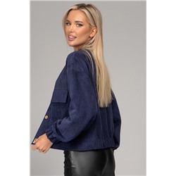 Бомбер Рут (вельвет/черника)