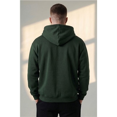 Мужская толстовка на молнии из футера трехнитки Happyfox