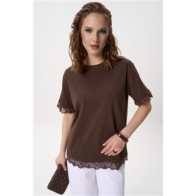 Футболка Бэль (шоколадный)