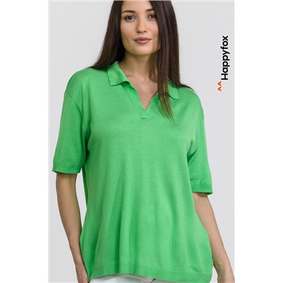Женский джемпер-поло Happyfox