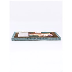 Домашняя когтеточка-лежанка для кошек, 56×30 см