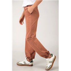 Брюки джоггеры из футера для девочки Happyfox