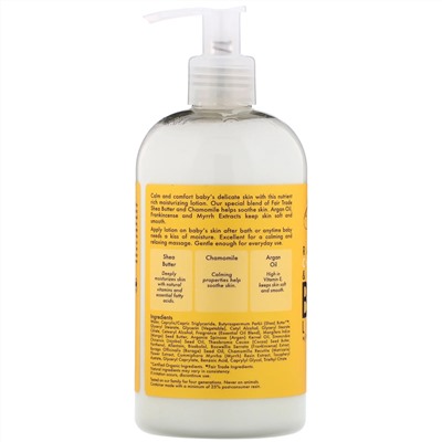 SheaMoisture, детский лосьон для тела, с ладаном и миррой, для всех типов кожи, 384 мл (13 жидк. унций)