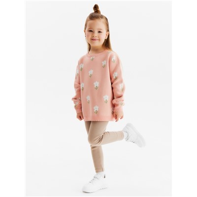 Джемпер детский KAFTAN Flowers, размер 30 (98-104 см)