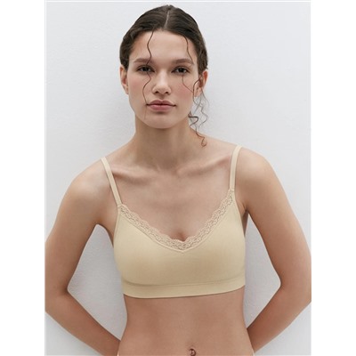 Minimi Топ Mi 1011S French Chic Майка "Топ" (топ на тонких бретелях с вкладышами), PA