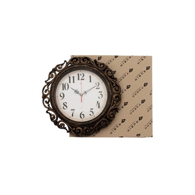 Часы настенные интерьерные «Хостон», бесшумные, плавный ход, d=40.5 см, циферблат d=26 см